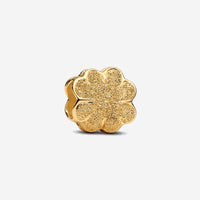 Golden Flower Charm