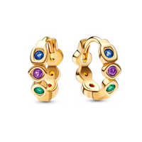 Infinity Gemstone Earring