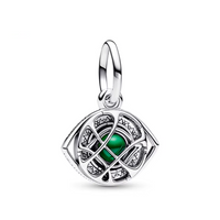 Green Gemstone Charm
