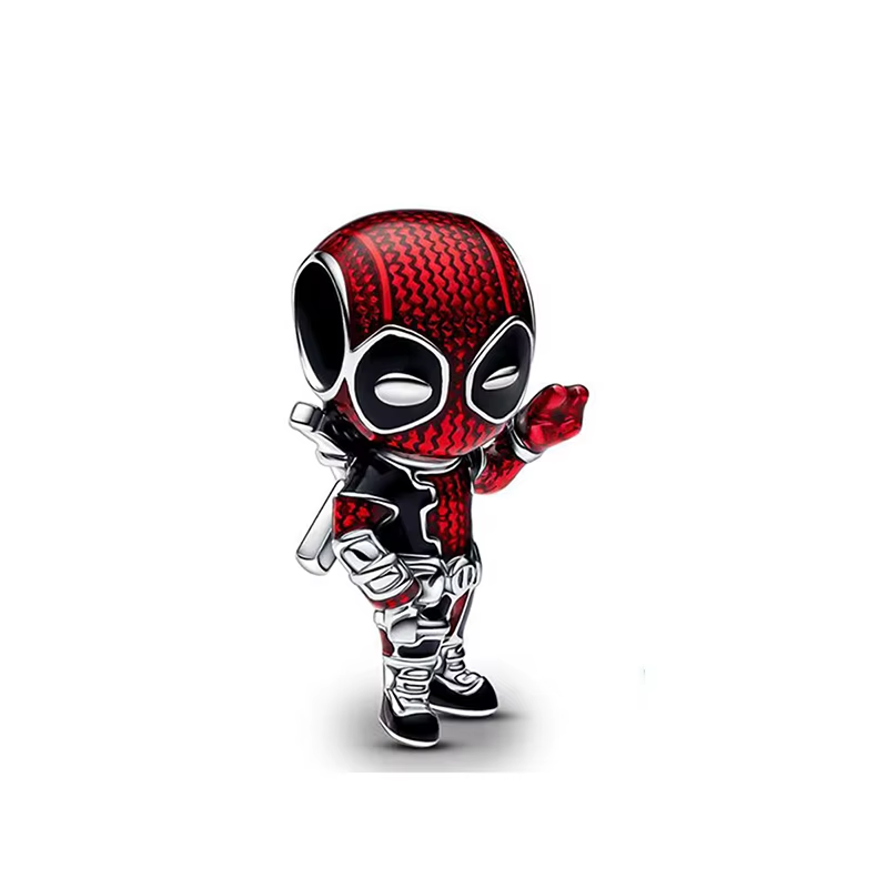 Disney  Series Hanging Spiderman Charms Beads Fit 3Mm Original Bracelet Women 925 Silver Pendant Bead DIY Jewelry Gift Hot