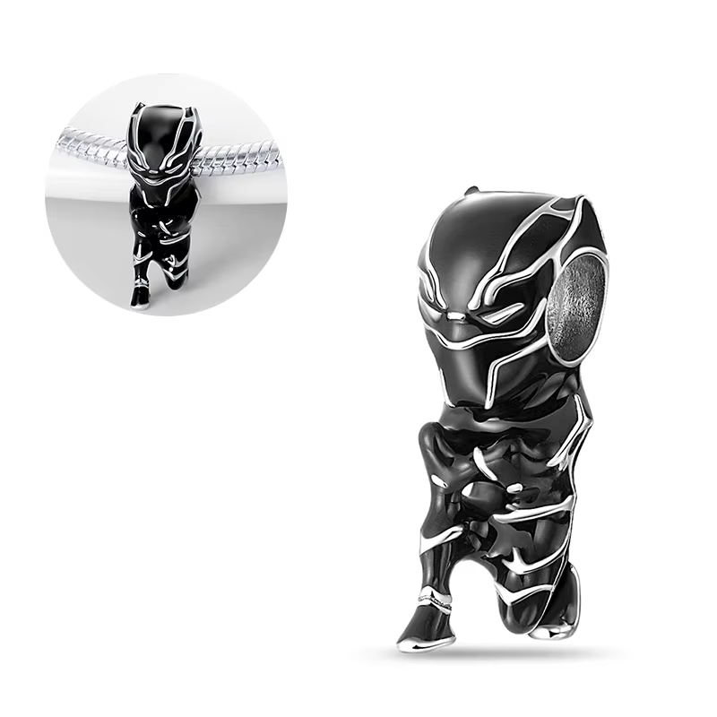 Disney  Series Hanging Spiderman Charms Beads Fit 3Mm Original Bracelet Women 925 Silver Pendant Bead DIY Jewelry Gift Hot