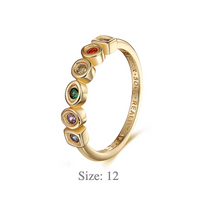 Infinity Gemstone Ring 12