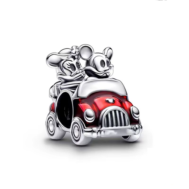 Hot Sale Charms 925 Silver Pumpkin Carriage Charms Beads Fits 3Mm Original Bracelet Necklace Womens DIY Fine Jewelry Gift