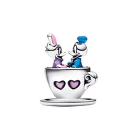 Cup of Love Duck Duo Charm