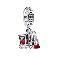 Red Express Train Charm