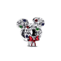 Mouse Christmas Wreath Charm