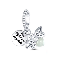 Silver Firefly “Light Up” Charm