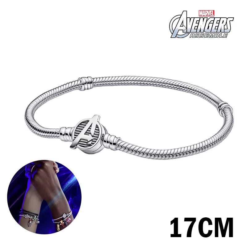 Disney  Series Hanging Spiderman Charms Beads Fit 3Mm Original Bracelet Women 925 Silver Pendant Bead DIY Jewelry Gift Hot