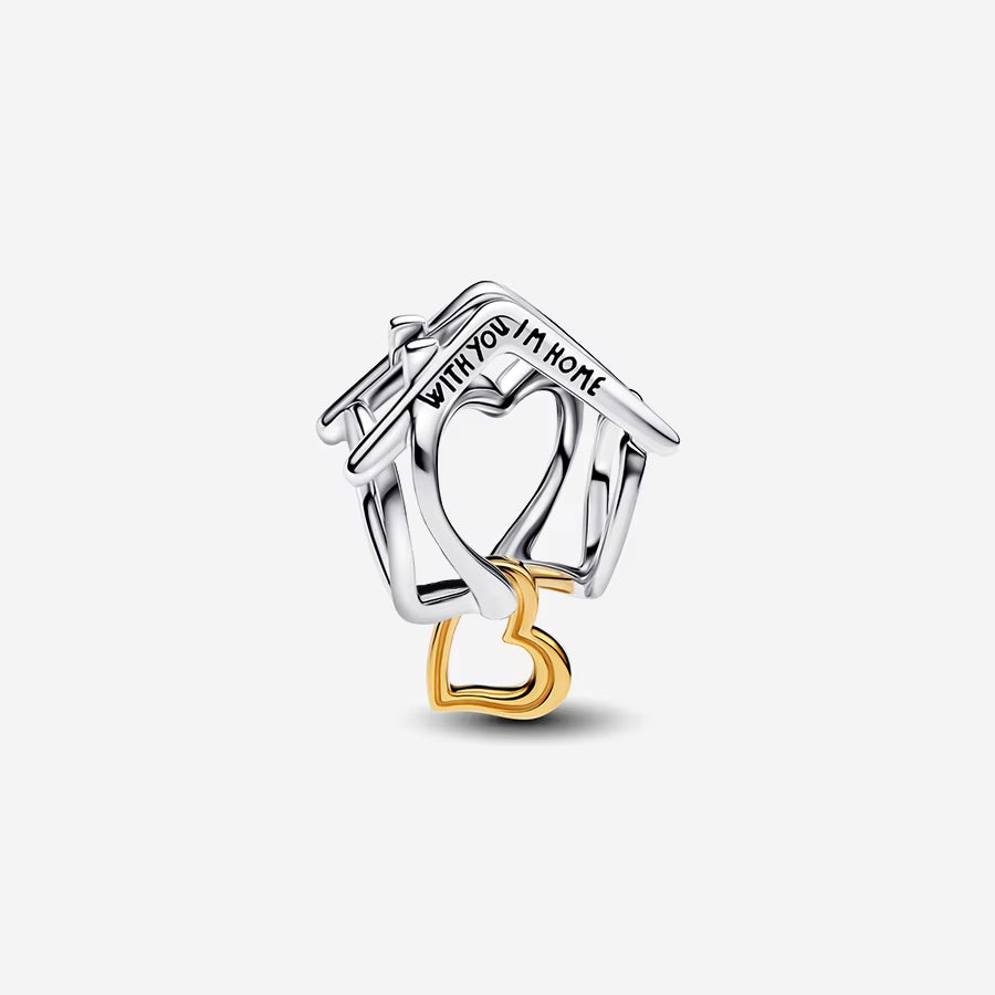 2026 New Disney Chameleon Minnie Love Heart Magic Hat Mickey Frosted Hollow Skull Flying Elephant Beads DIY Charm Jewelry