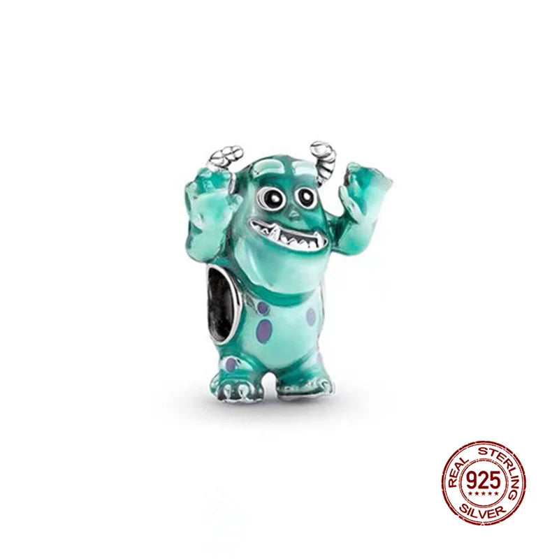 Hot Sale Charms 925 Silver  Princess Series Charms Beads Fit 3Mm Original Bracelet Necklace Women DIY Fine Jewelry Gifts