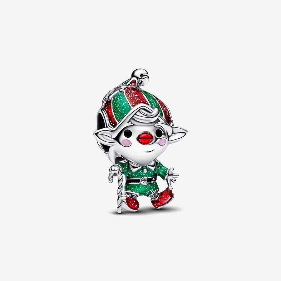 2026 New Disney Chameleon Minnie Love Heart Magic Hat Mickey Frosted Hollow Skull Flying Elephant Beads DIY Charm Jewelry