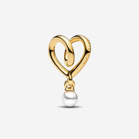 Golden Heart Charm